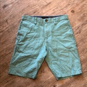 Banana Republic green shorts 29